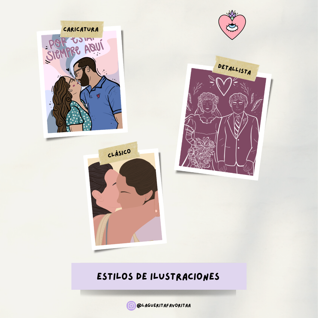 Ilustración Digital de Pareja / Couple Digital Illustration